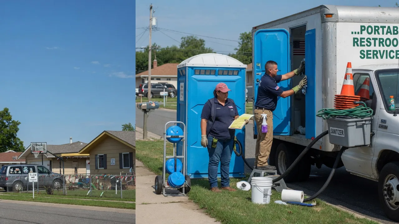 Portable Toilet Rental in Prescott, KS near me